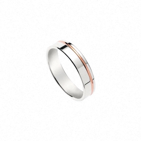 Alliance or blanc diamants