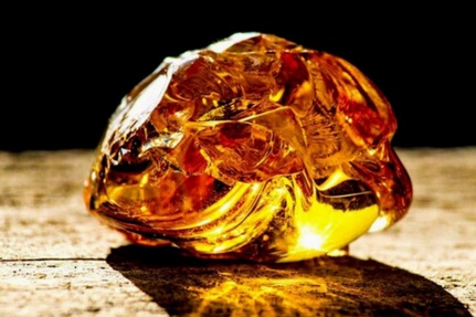 Bague Ambre oval