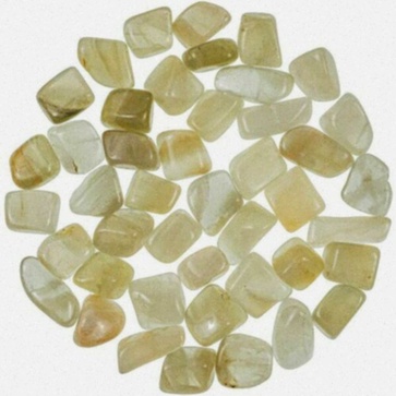 Pendentif andalousite or jaune