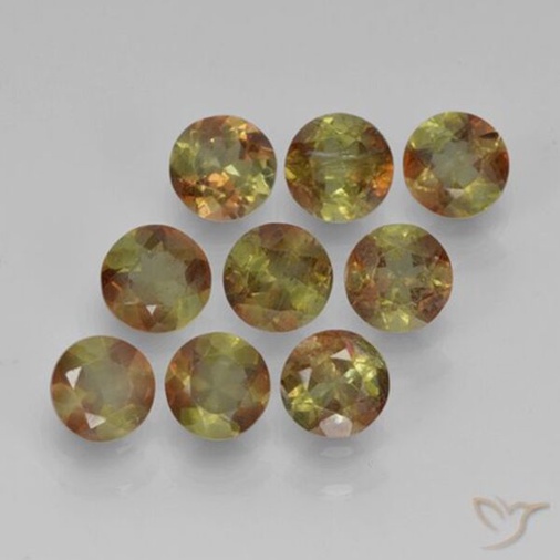 Bague Andalousite or 18k