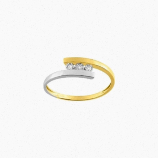 Bague minimaliste acier