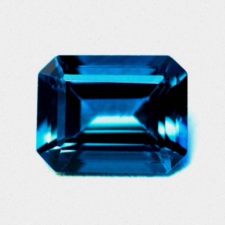 Bague Topaze bleue
