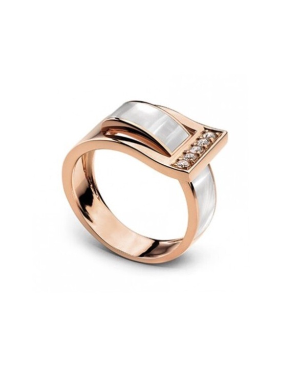 Bague torsadée
