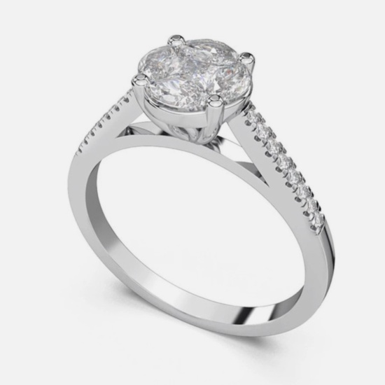 Bague saphir 18K