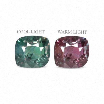 Boucles d’oreilles Alexandrite