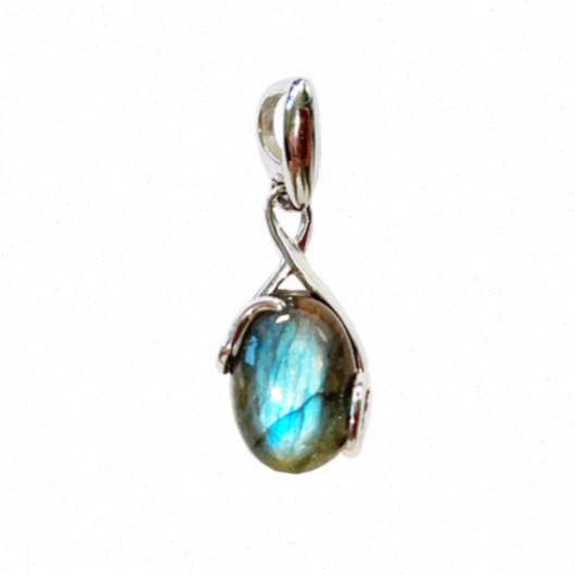 Boucles d’oreilles Labradorite Luna