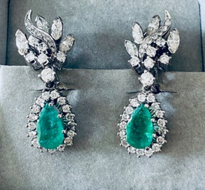 Boucles Perles Or Jaune