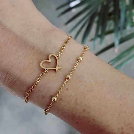Bracelet charms perles