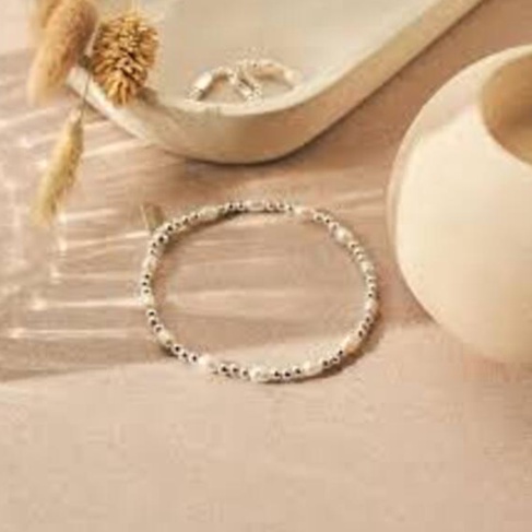 Bracelet cuir et argent