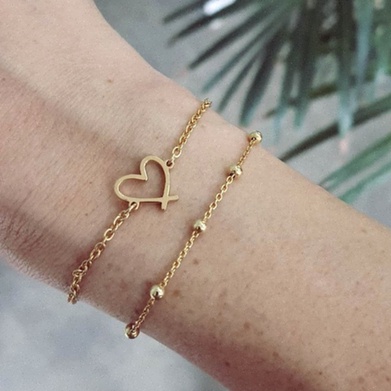 Bracelet gourmette argent