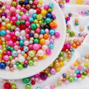 Bracelet perles rose 6mm