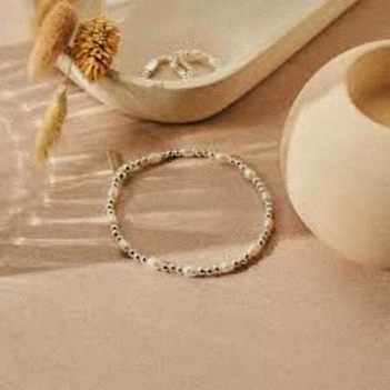 Bracelet perles semi-précieuses