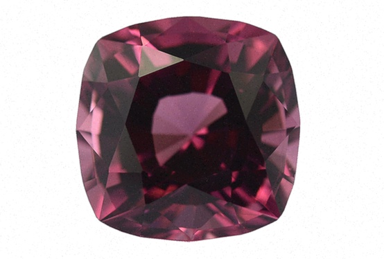 Collier goutte grenat