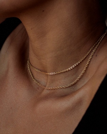 Collier pendentif cristal or rose