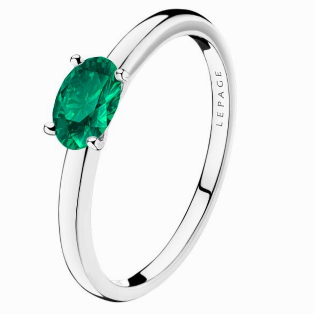 Jonc argent lisse