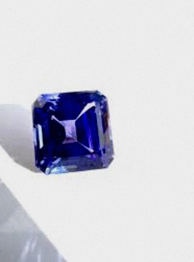 Pendentif Tanzanite or rose