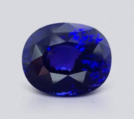 Pendentif Tanzanite et diamants