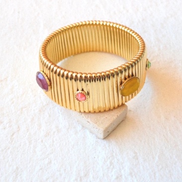 Bague spinelle rouge