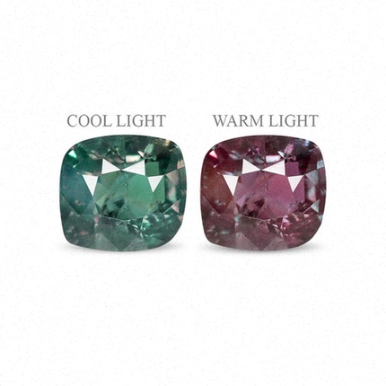 Bague en alexandrite