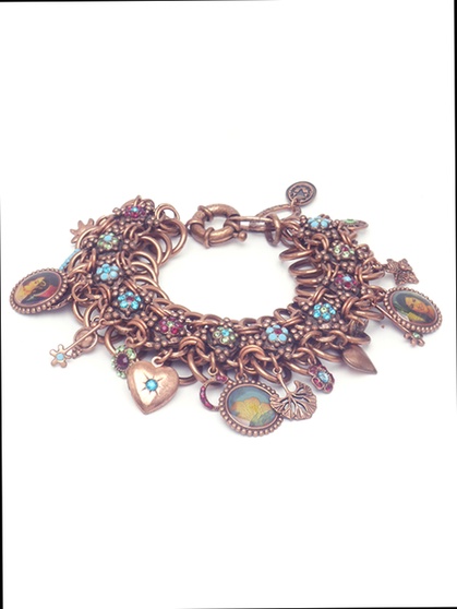 Collection de pierres naturelles colorées