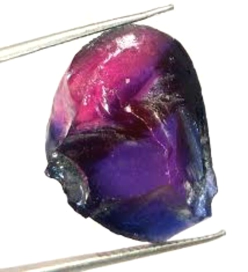 Boucles d’oreilles alexandrite or jaune