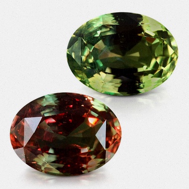 Bague en alexandrite